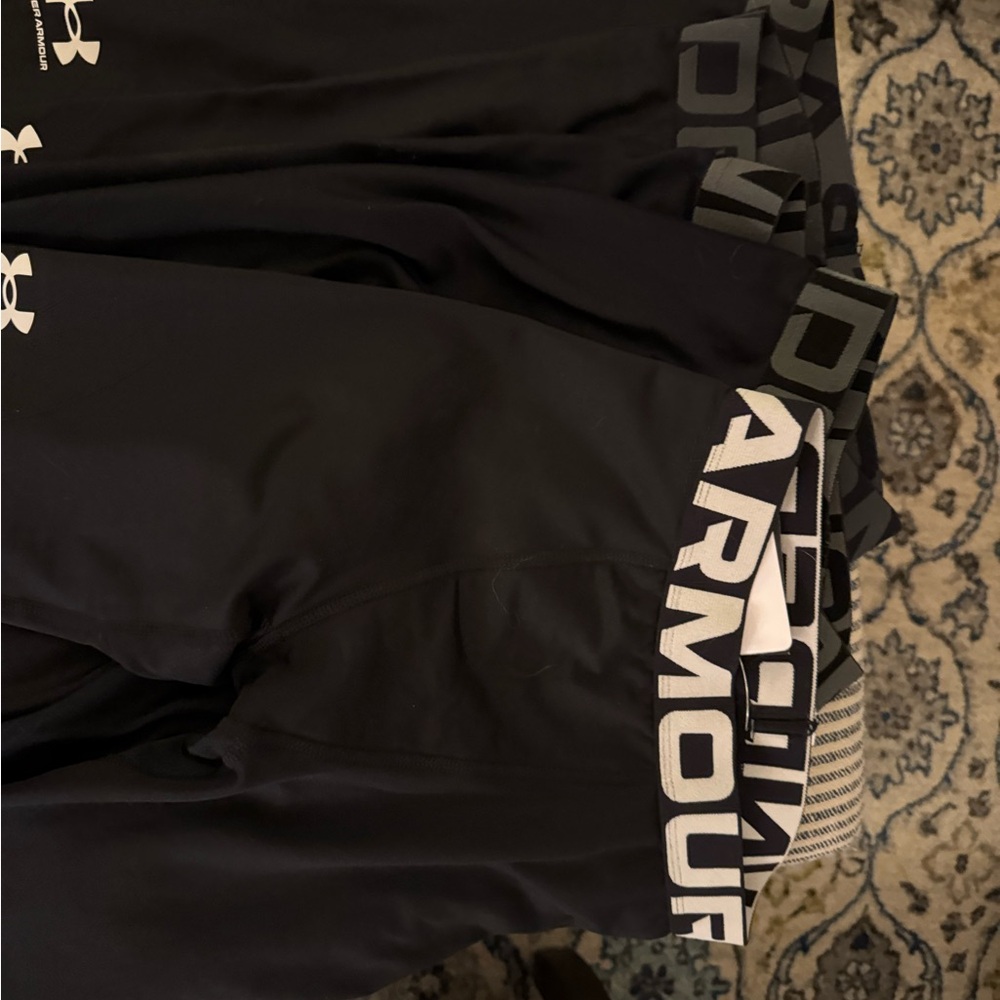 Under Armour Kids Black Performance Leggings